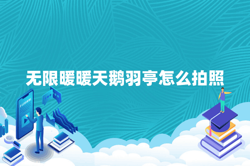 无限暖暖天鹅羽亭怎么拍照